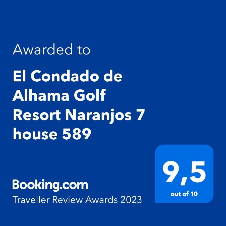 El Condado De Alhama Golf Resort Naranjos 7 House 589 Alhama de Murcia Extérieur photo
